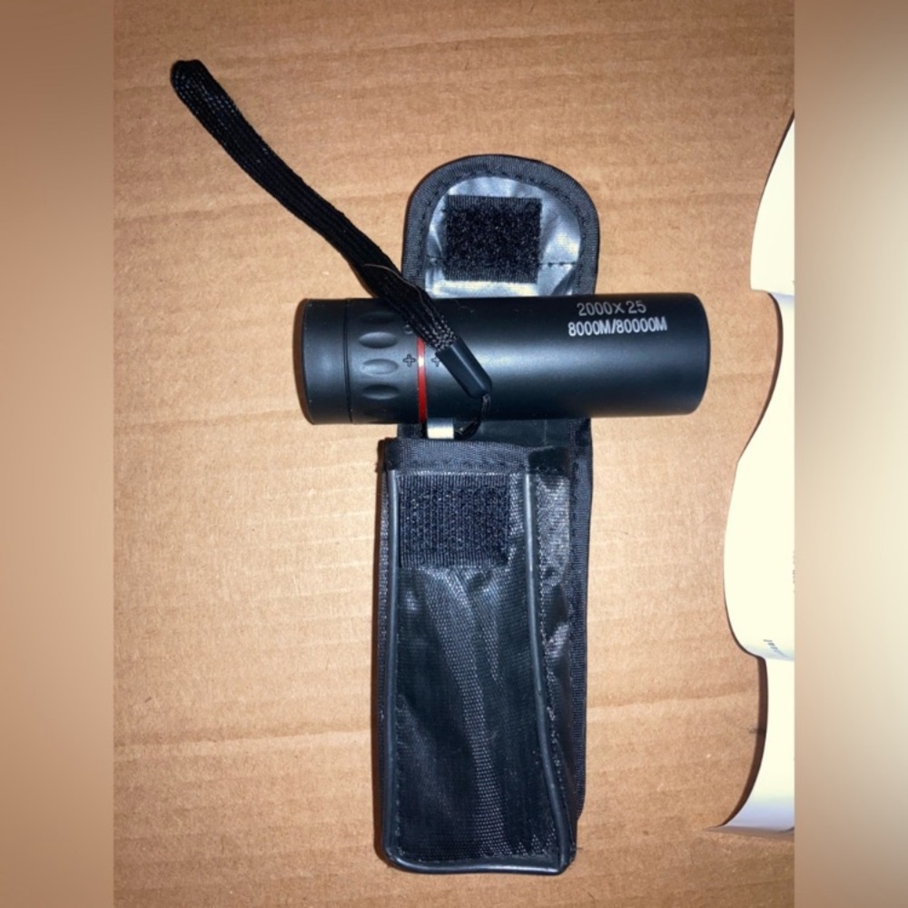 2000x25 HD Monocular Telescope - Black